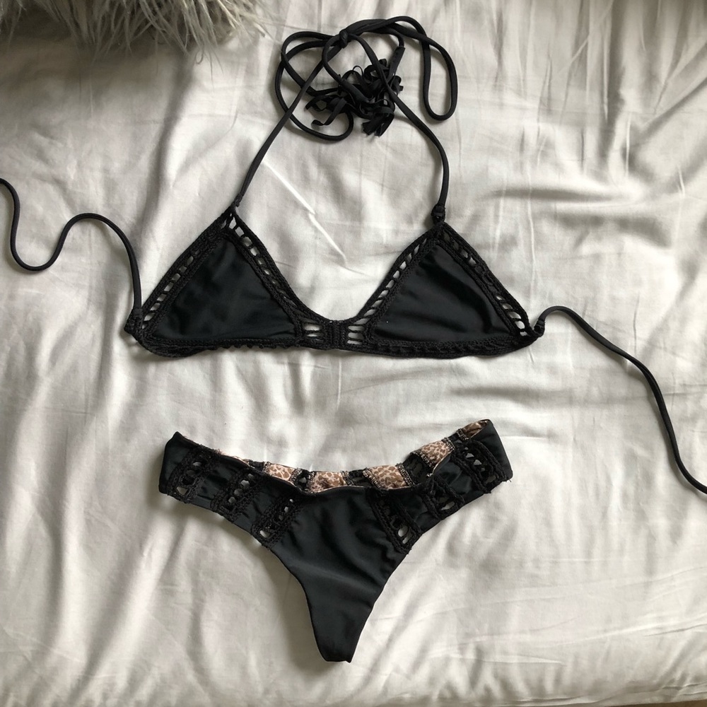 Crochet Set in Storm